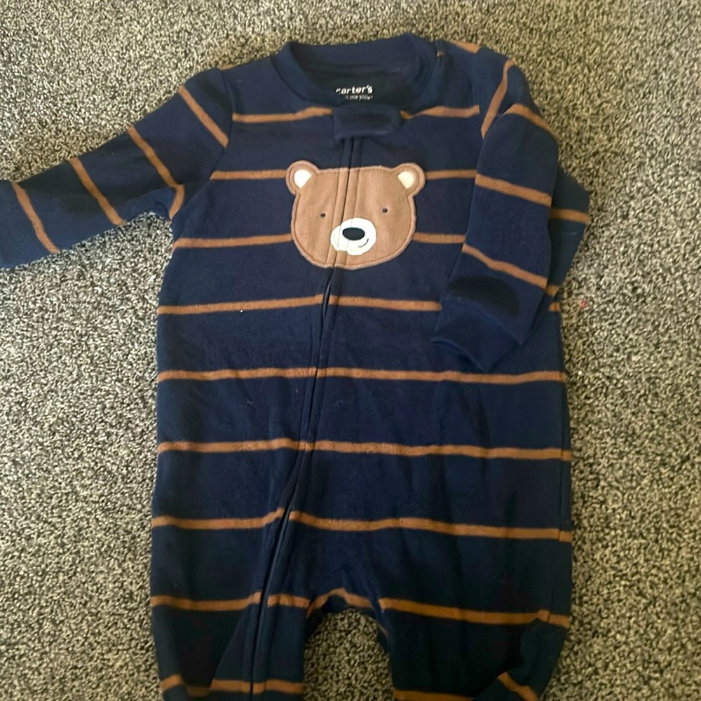 carters pajamas 12m